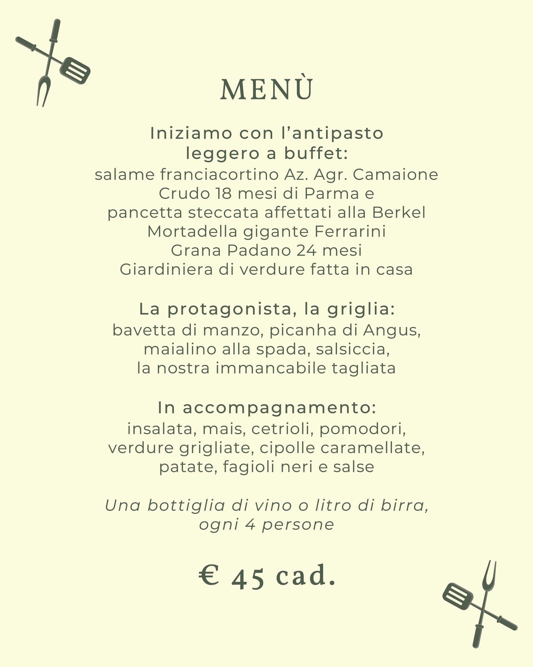BBQ sotto le stelle – Sabato 25 luglio